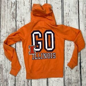 Women's University of Illinois Fighting Illini Pink NCAA Hoodie Sweatshirt
